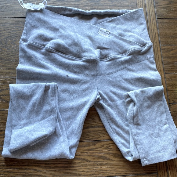3 for $20 - HerGlow Maternity Leggings 2XL Light Grey - Picture 5 of 10
